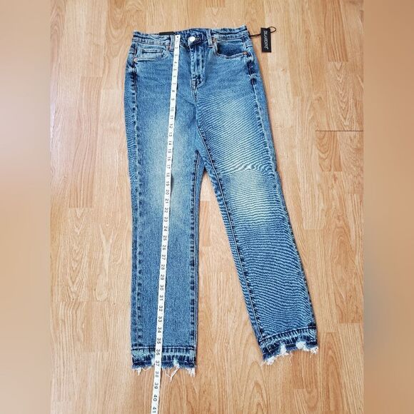 Blank NYC | 'The Madison' High Rise Crop Released Hem Jeans - size 27 - Picture 10 of 12